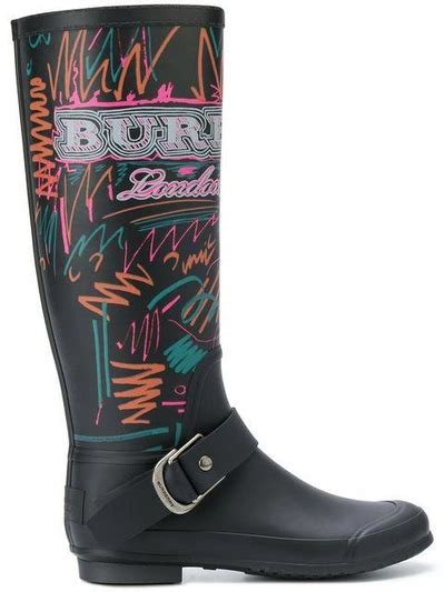 burberry doodle print rain boots|net a porter Burberry rain boots.